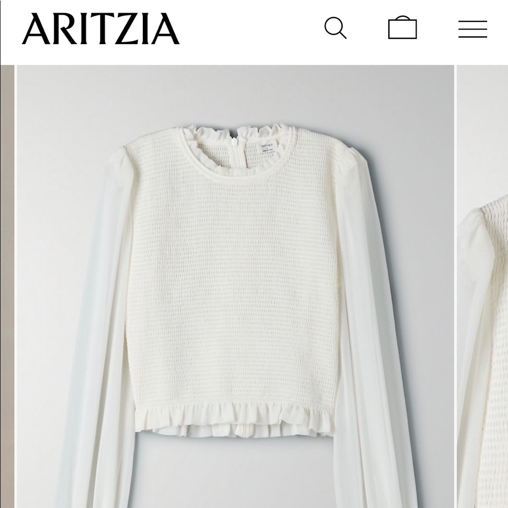 Wilfred Tempest Blouse - White